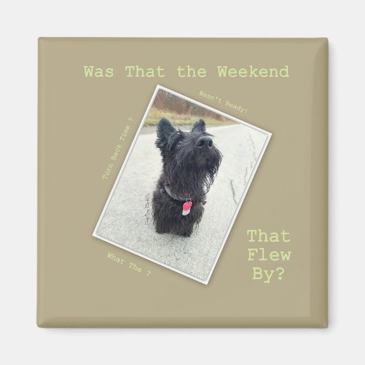 Weekend ... Welk Weekend? Magneet (Voorkant)