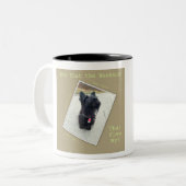 Weekend ... Welk Weekend? Tweekleurige Koffiemok (Voorkant links)
