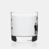Weekend Whiskey Glas voor Afro-Amerikaanse Mannen (Rechts)