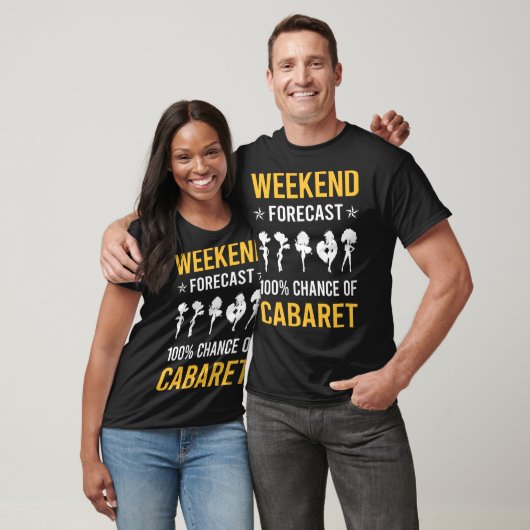 Weekendcabaret T-shirt (Unisex)