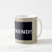 Weekender Koffiemok (Voorkant rechts)