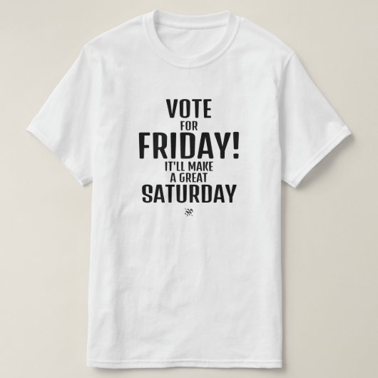 weekendgrap (humor op vrijdag en zaterdag) Square T-shirt (Design voorkant)