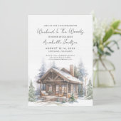 Weekendje in de Bossen Camping Bachelorette Party Kaart (Staand voorkant)