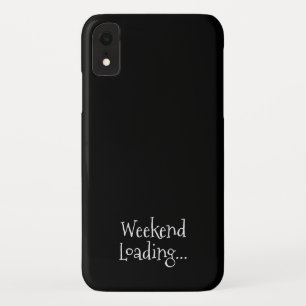 Weekendje laden Grappige Casual typografie Case-Mate iPhone Case