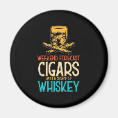 Weekendkaarten met een kans op whisky magneet (Voorkant)