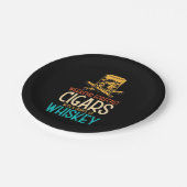 Weekendkaarten met een kans op whisky papieren bordje (Gekanteld)