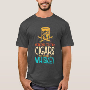 Weekendkaarten met een kans op whisky t-shirt