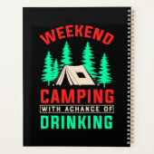 Weekendkamperen met kans op Drink-43675 Planner (Achterkant)