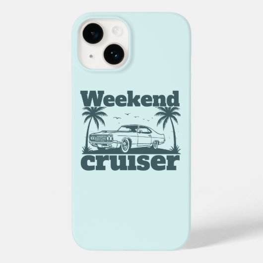 weekendkruiser Case-Mate iPhone case (Achterkant)