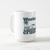 weekendkruiser koffiemok (Voorkant links)