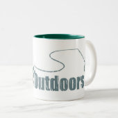 WeekendMok Tweekleurige Koffiemok (Voorkant rechts)