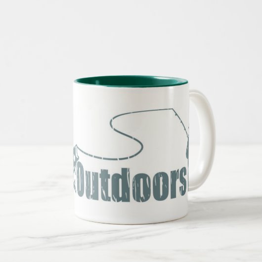 WeekendMok Tweekleurige Koffiemok (Voorkant rechts)