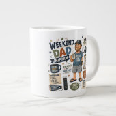 Weekendpapa Grote Koffiekop (Voorkant rechts)