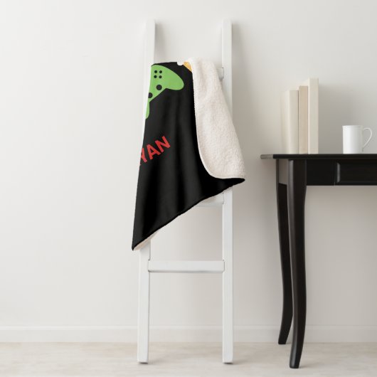 Weekendplannen Gamer Kinder videogame-snacks Sherpa Deken (In situ)