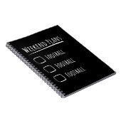 Weekendplannen Voetbal Notitieboek (Rechterzijde)