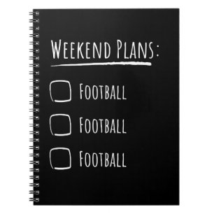 Weekendplannen Voetbal Notitieboek