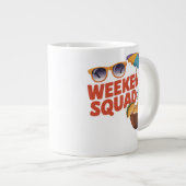 weekendploeg grote koffiekop (Voorkant rechts)