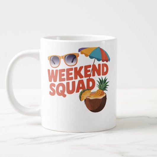 weekendploeg grote koffiekop (Links)