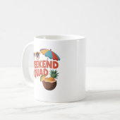 weekendploeg koffiemok (Voorkant links)