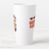 weekendploeg latte mok (Voorkant)