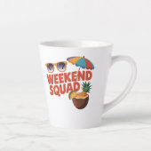 weekendploeg latte mok (Rechts)