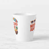 weekendploeg latte mok (Voorkant)