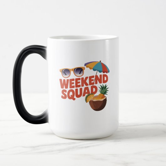 weekendploeg magische mok (Links)