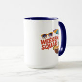 weekendploeg mok (Voorkant rechts)