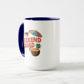 weekendploeg mok (Voorkant links)