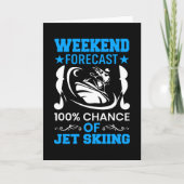Weekendprognose 100% kans op JET Skiing Kaart (Voorkant)