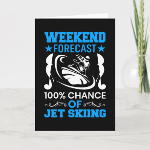 Weekendprognose 100% kans op JET Skiing Kaart