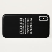 Weekendprognose - 100% kans op Ren Faire Case-Mate iPhone Case (Achterkant (horizontaal))