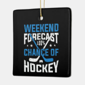 Weekendprognose 100 % keramisch ornament (Links)