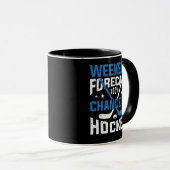 Weekendprognose 100 % ockey mok (Voorkant rechts)