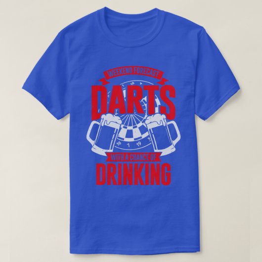 Weekendprognose begint met een kans van Drink T-shirt (Design voorkant)