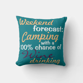 Weekendprognose: Camping/glamping & wijn Kussen