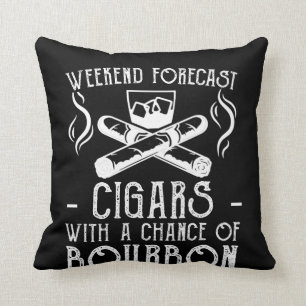 Weekendprognose Cigars Chance Bourbon Kussen