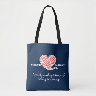 Weekendprognose: geen kans op koken tote bag