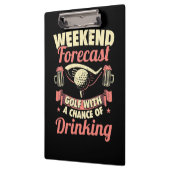 Weekendprognose Golf met kans op Drink Klembord (Links)