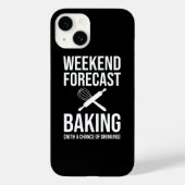 Weekendprognose met een kans van Drink Case-Mate iPhone Case (Achterkant)