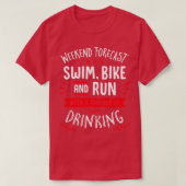 Weekendprognose SWM Bike en run met mogelijkheid t T-shirt (Design voorkant)