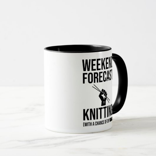 Weekendprognose - Uitvinden Mok (Voorkant rechts)