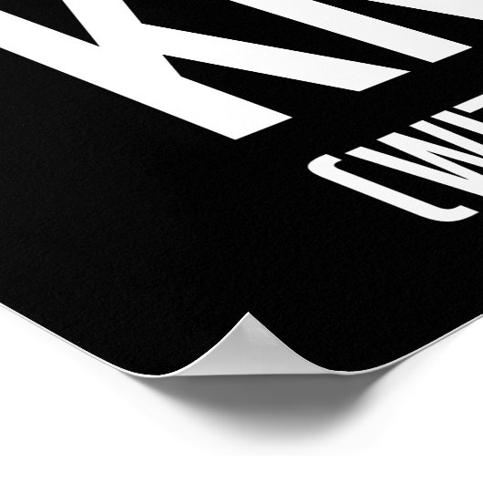 Weekendprognose - Uitvinden Poster (Hoek)