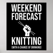 Weekendprognose - Uitvinden Poster (Voorkant)