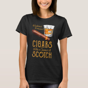 Weekendprognose van de igars Chance of Bourbon Fat T-shirt