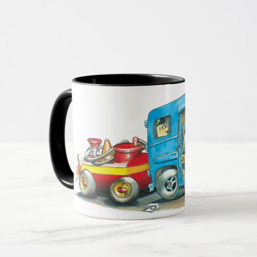 Weekendrecht 11OZ Mok (Voorkant links)