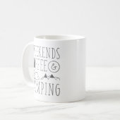 Weekends Coffee And Camping Koffiemok (Voorkant links)