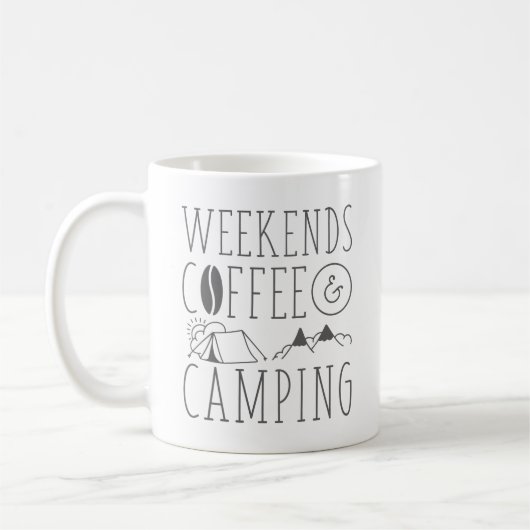 Weekends Coffee And Camping Koffiemok (Links)