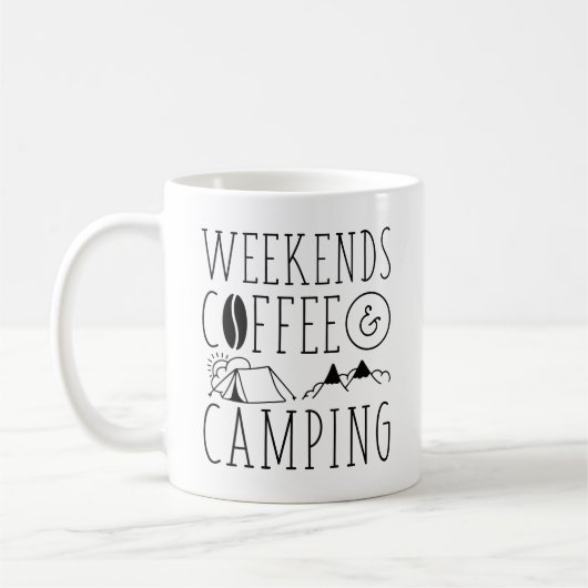 Weekends Coffee And Camping Koffiemok (Links)