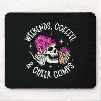 Weekends Koffie Cheer Moeder Van Een Cheerleader M Muismat
